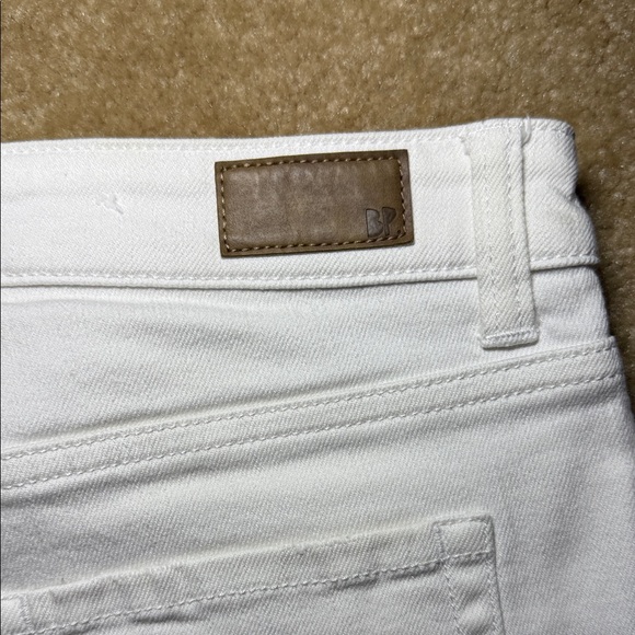BP White Distressed Denim Shorts - Picture 4 of 8